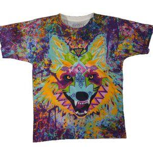 Infinite-bit Colorful Short Sleeve T-shirt Unisex Size Medium